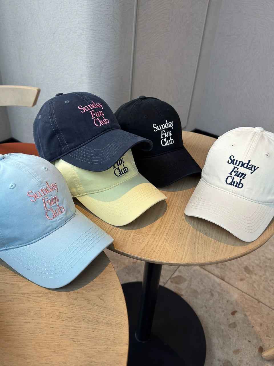 Sunday Fun Club 刺繍Cap
