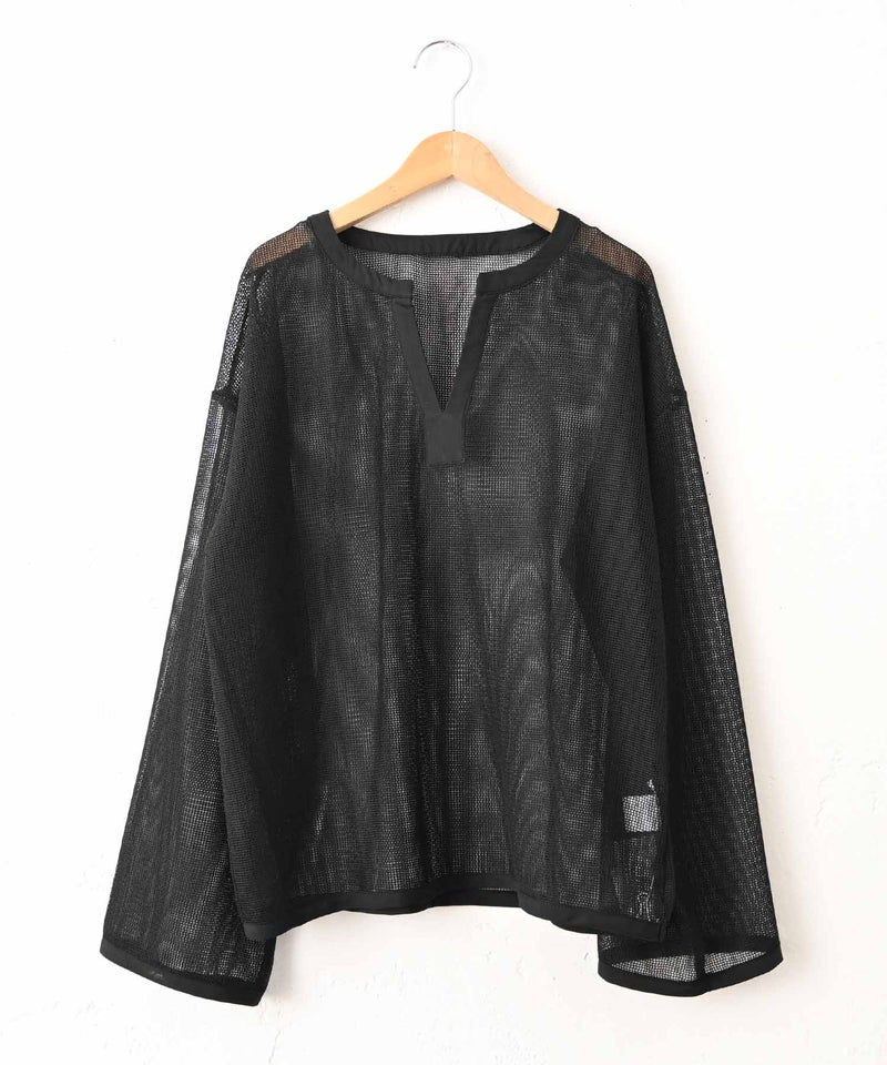 【Select 】メッシュカットソースキッパープルオーバー