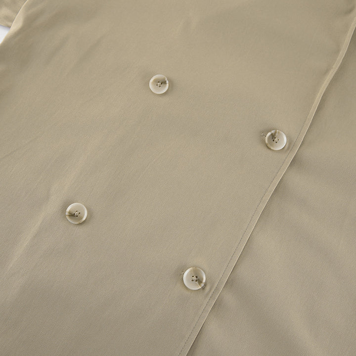 ハーフレングストレンチコート