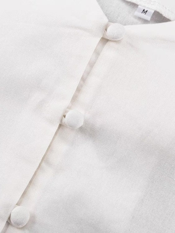 フリル付きブラウスショーツセット