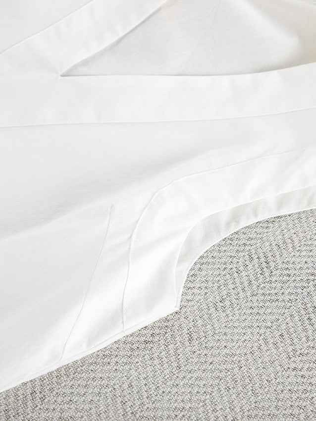 コットンVネックスリーブレスミニワンピース