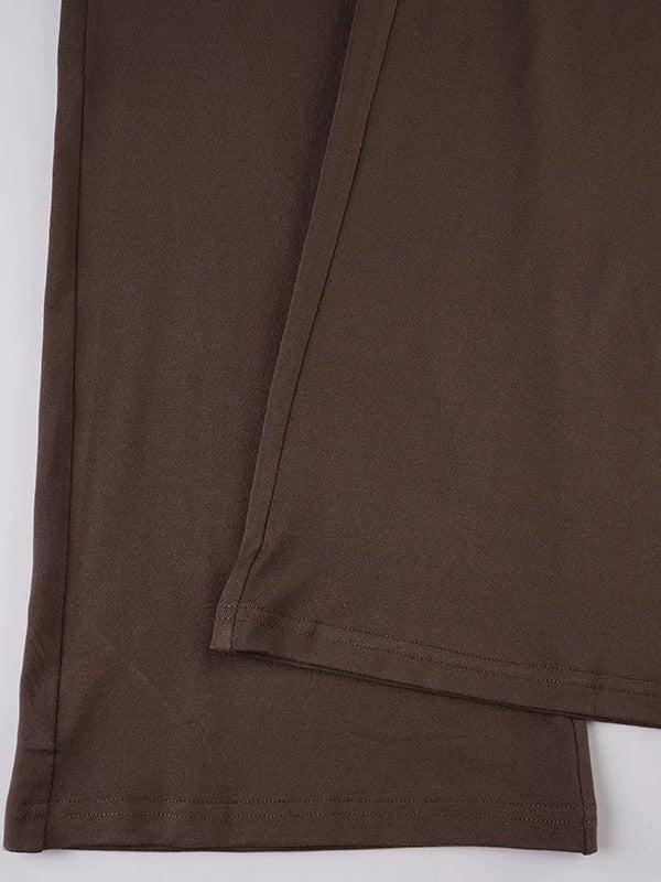 リボンラップイージーパンツ