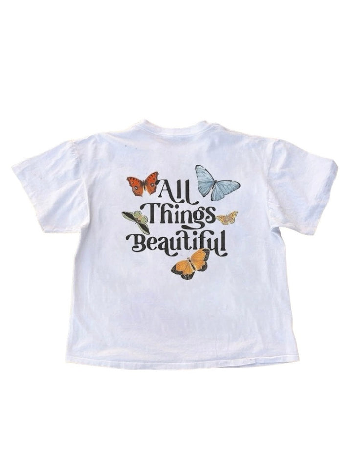 All Things BeautifulプリントTシャツ