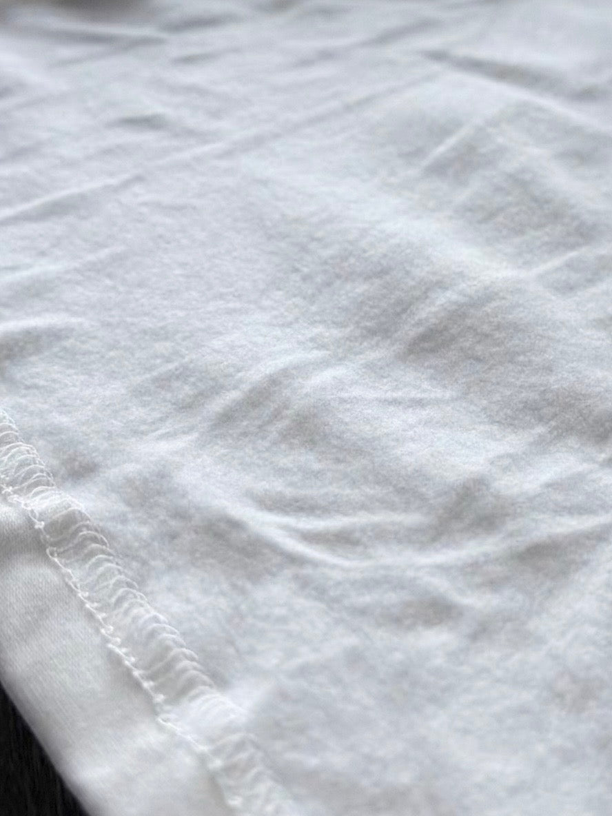 ラップデザイン裏起毛トップス