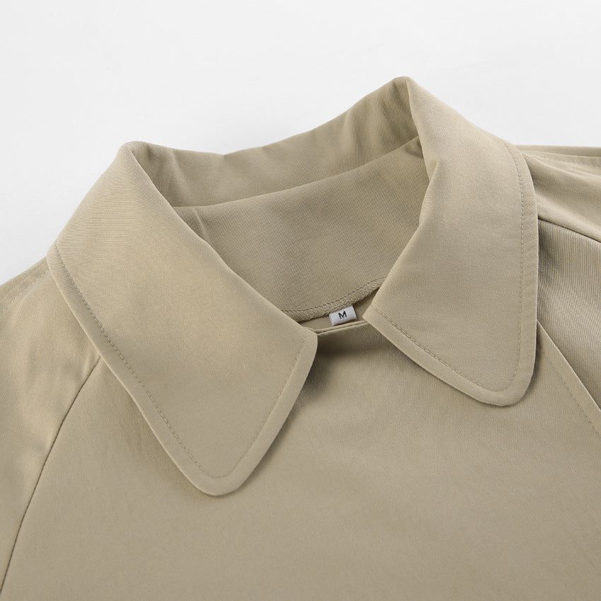 ハーフレングストレンチコート