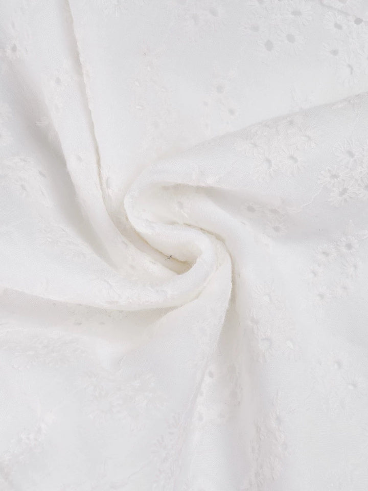 カットワークレースイージーパンツ