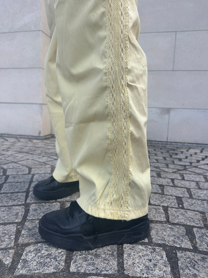 サイドレースシャーベットパンツ【アウトレット】(即納)