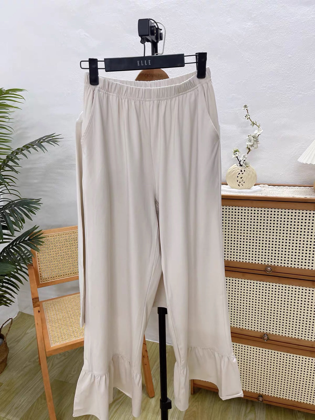 【wabi sabi】モダールコットンBONSAIフリルセットアップ