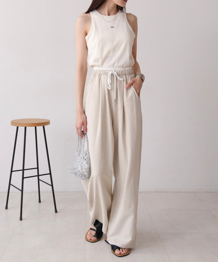 【 Select 】ロゴプレート付アメスリタンクトップ
