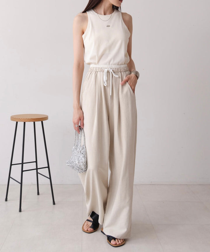 【 Select 】ロゴプレート付アメスリタンクトップ