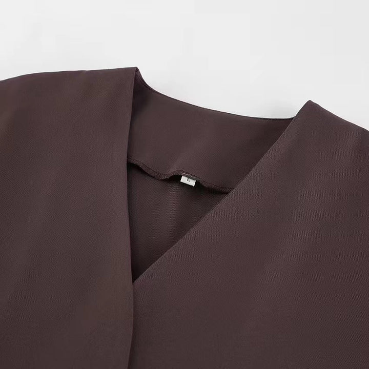 タック入りバルーンパンツジャケットセット