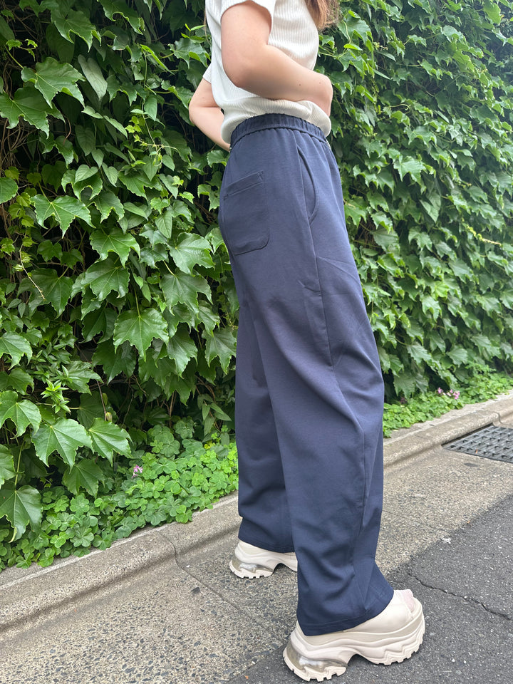 【アウトレット】(即納) ミックスカラービーズルーズスウェットパンツ