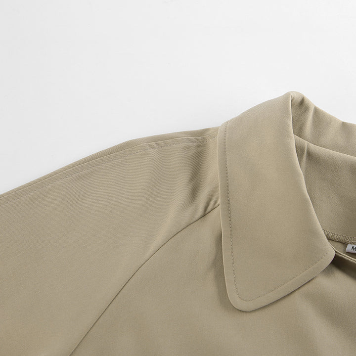 ハーフレングストレンチコート