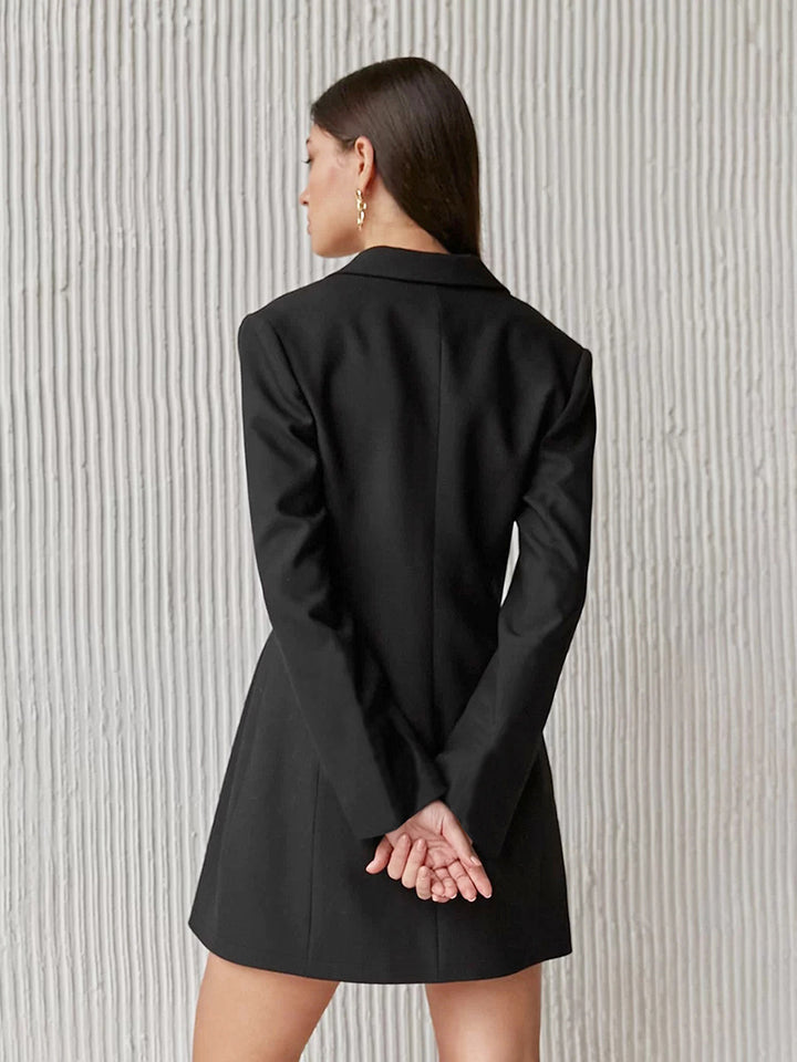 テーラードジャケットミニワンピース