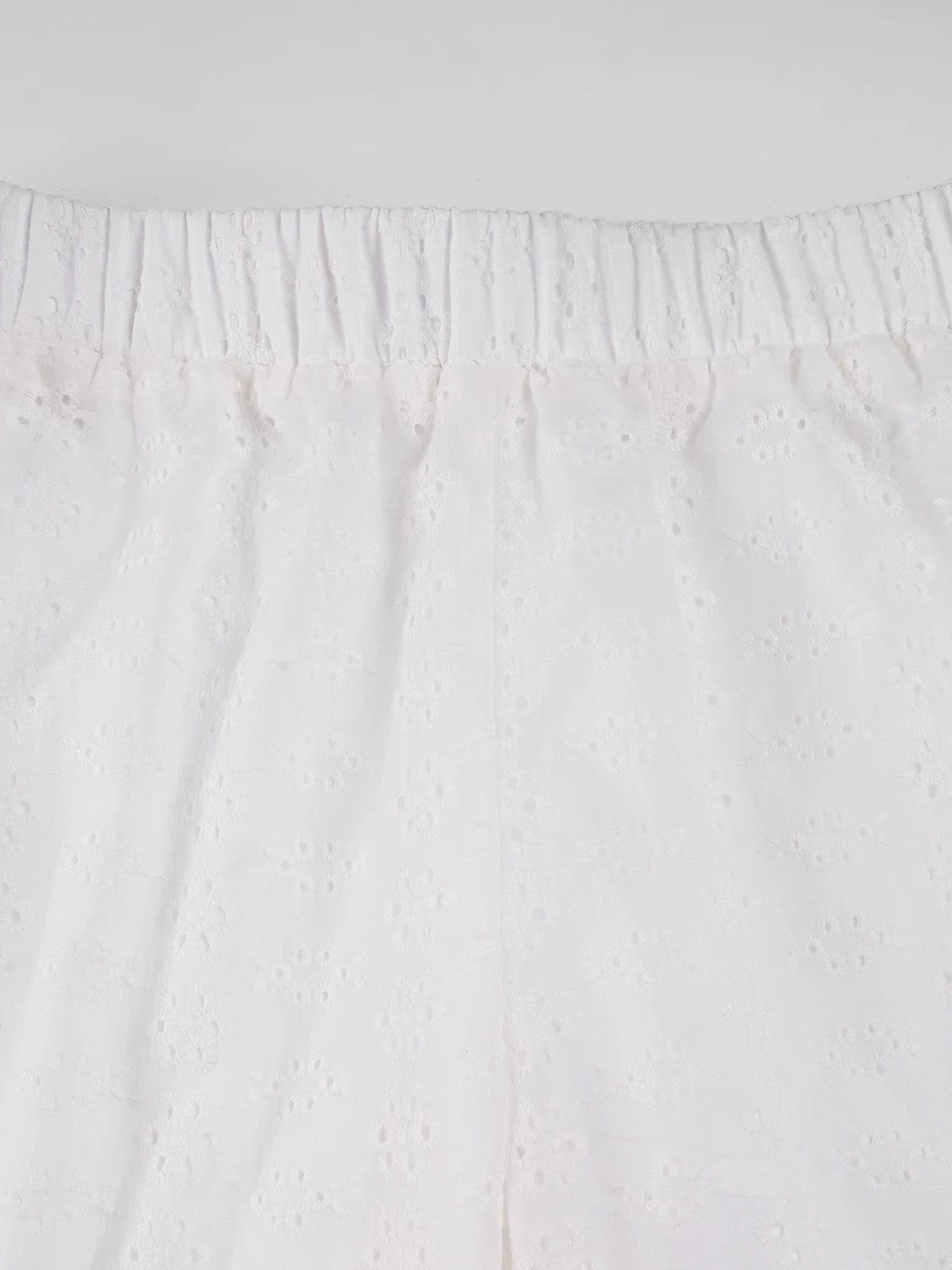 カットワークレースイージーパンツ