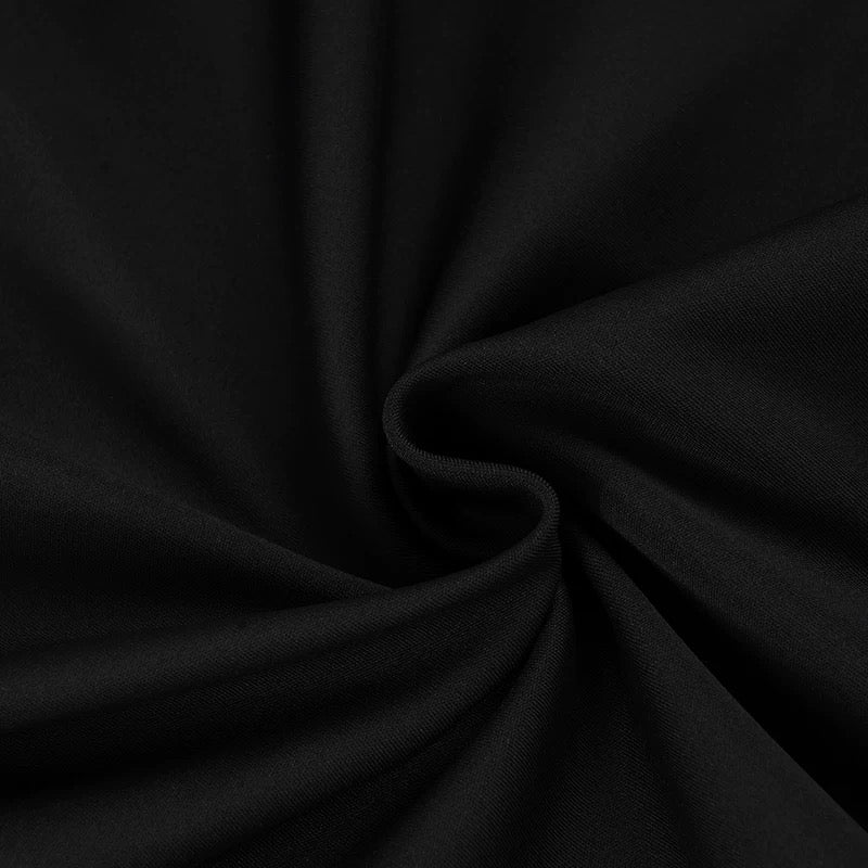 ビーズ付きディープネックボディースーツ