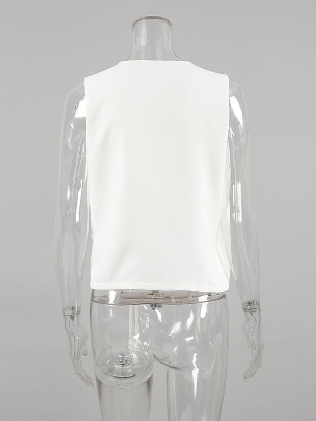 ラップリボン付きベスト