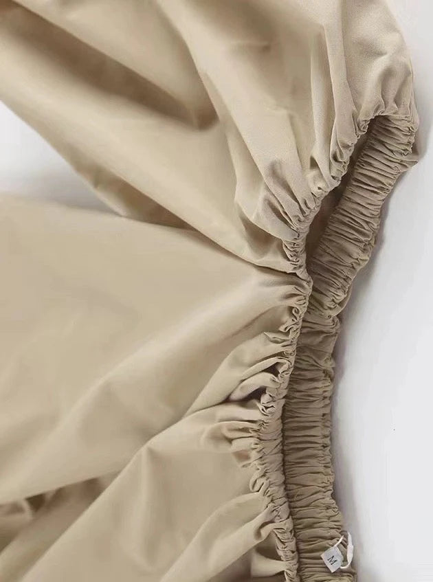 【アウトレット】(即納) 2wayオフショルバルーンスリーブワンピース