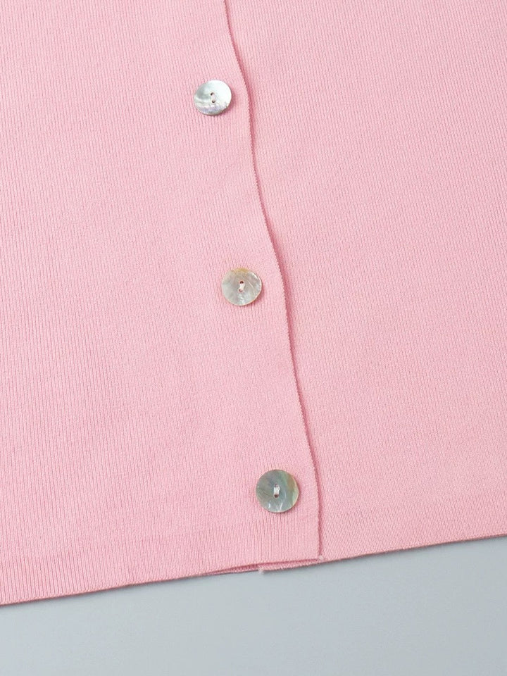 ニットカーディガン3点セットアンサンブル