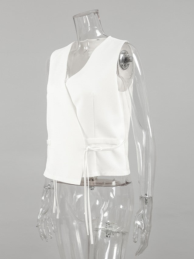 ラップリボン付きベスト