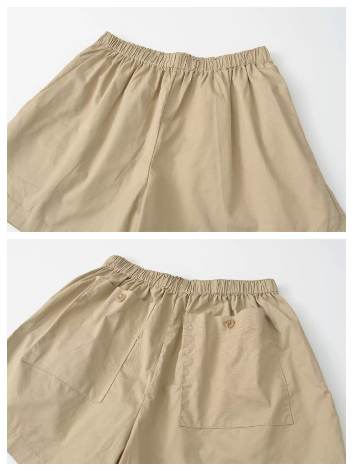 コットンイージーショートパンツ