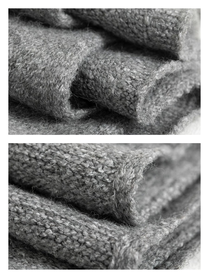 2wayニットケープ