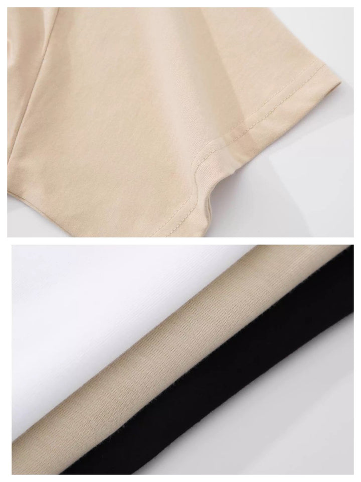 love myself ロゴプリントTシャツ