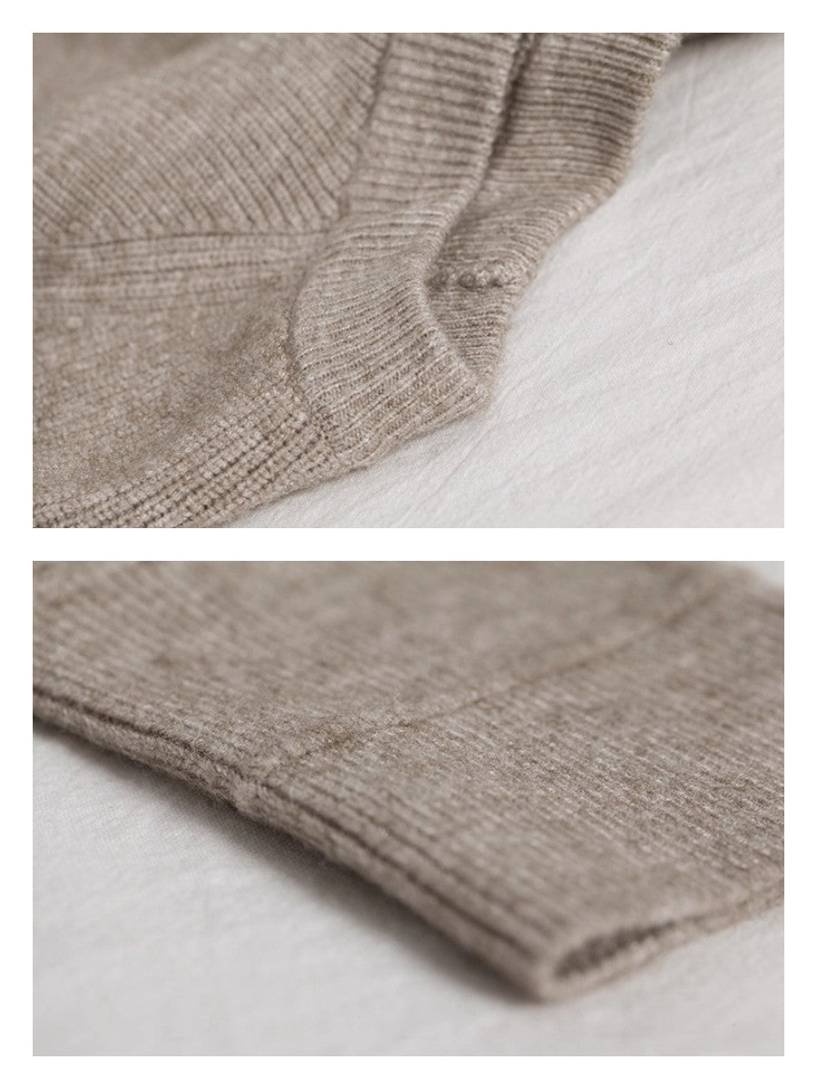 クロップドベーシックセーター