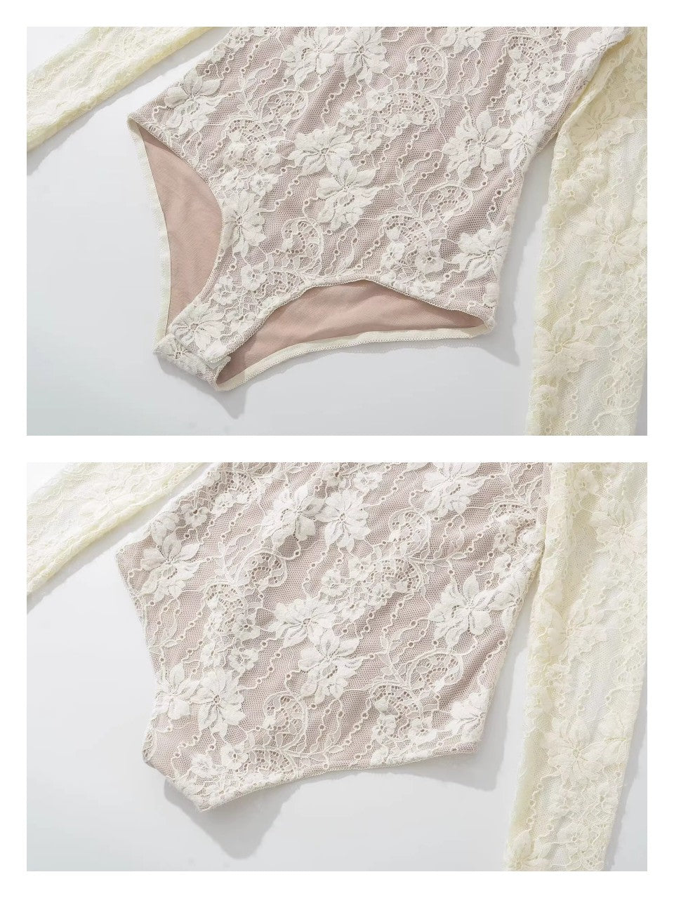 総レースボディースーツ