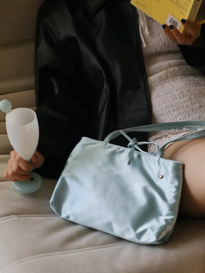ハートポイントサテンショルダーBag