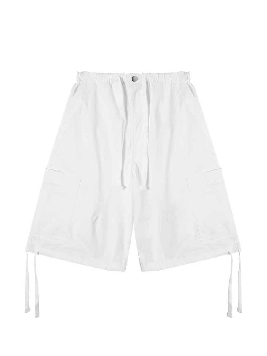 コットンカーゴバミューダパンツ