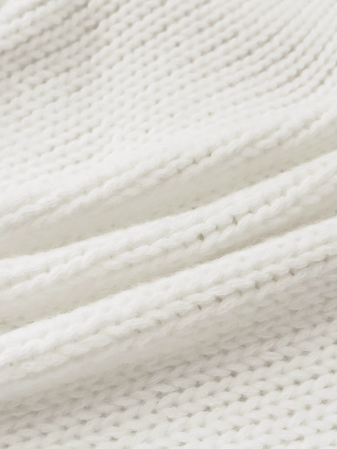 バックドローリボンVネックセーター