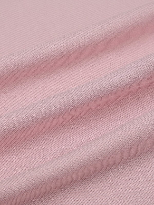 ラップデザイン裏起毛トップス