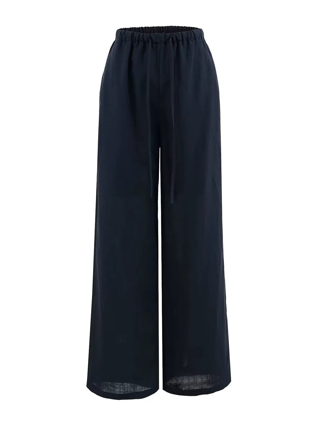 コットンリヨセルイージーストレートパンツ