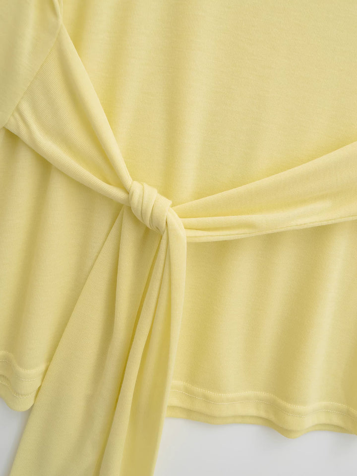 オフショルダーウエストタイトップス