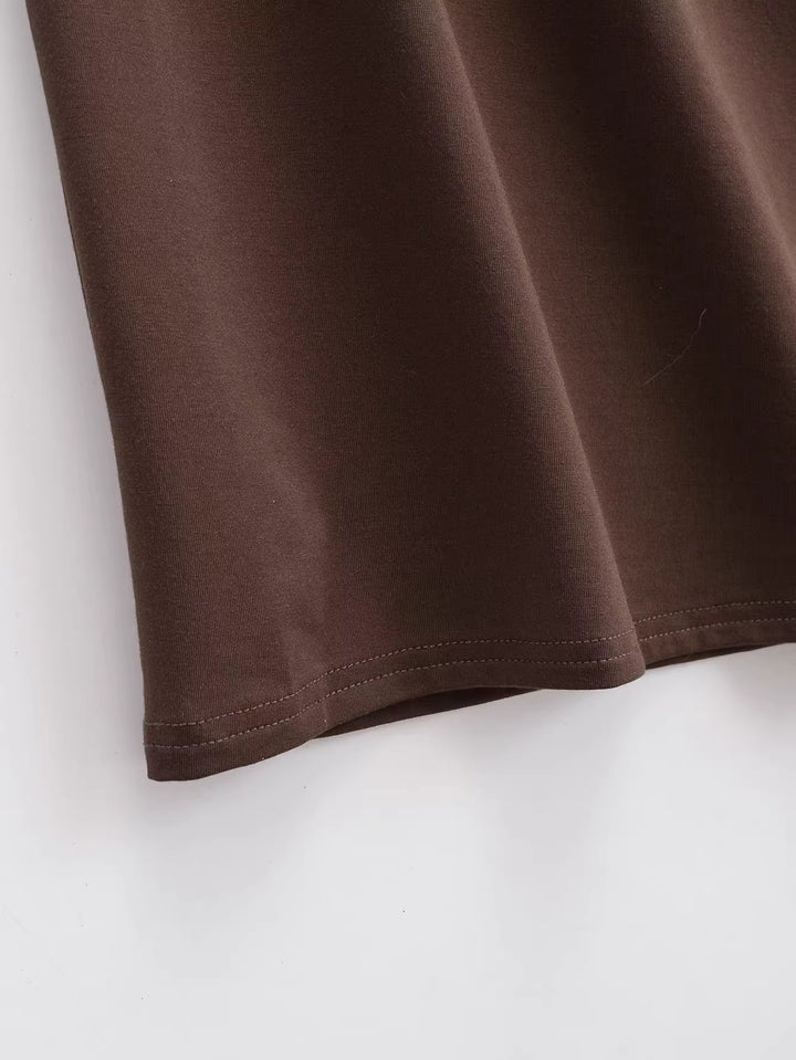 アシンメトリードレープスカート