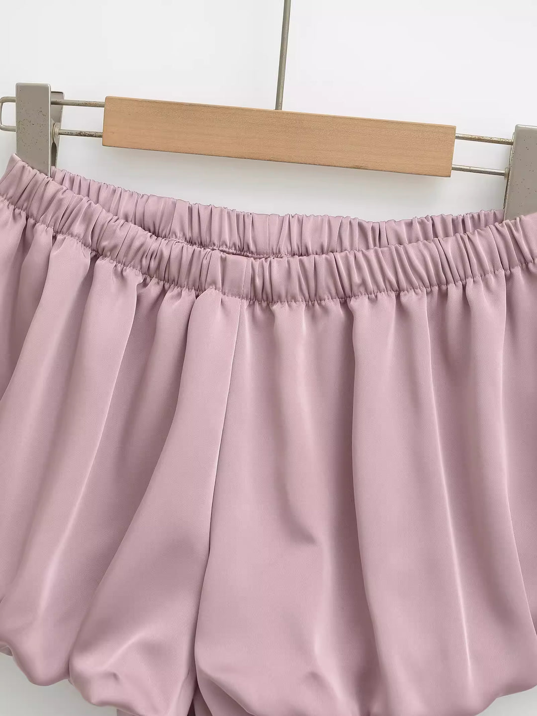 パステルチェックルームショートパンツ