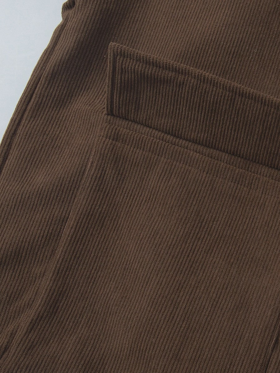 コーデュロイモックネックジャケット