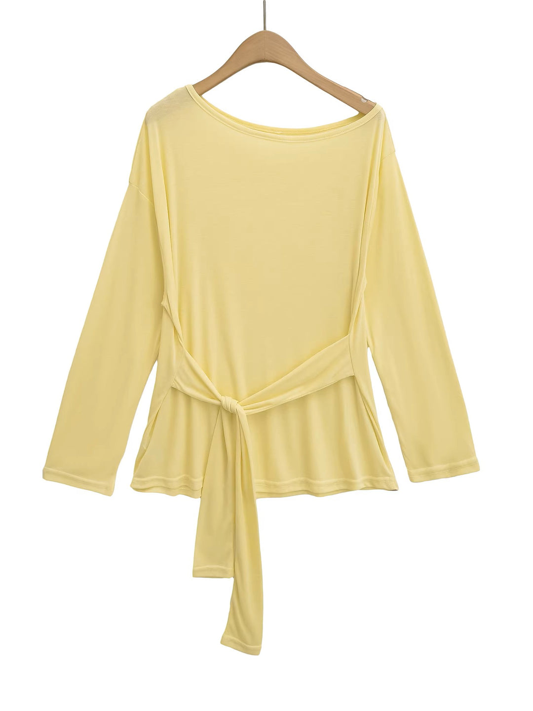 オフショルダーウエストタイトップス