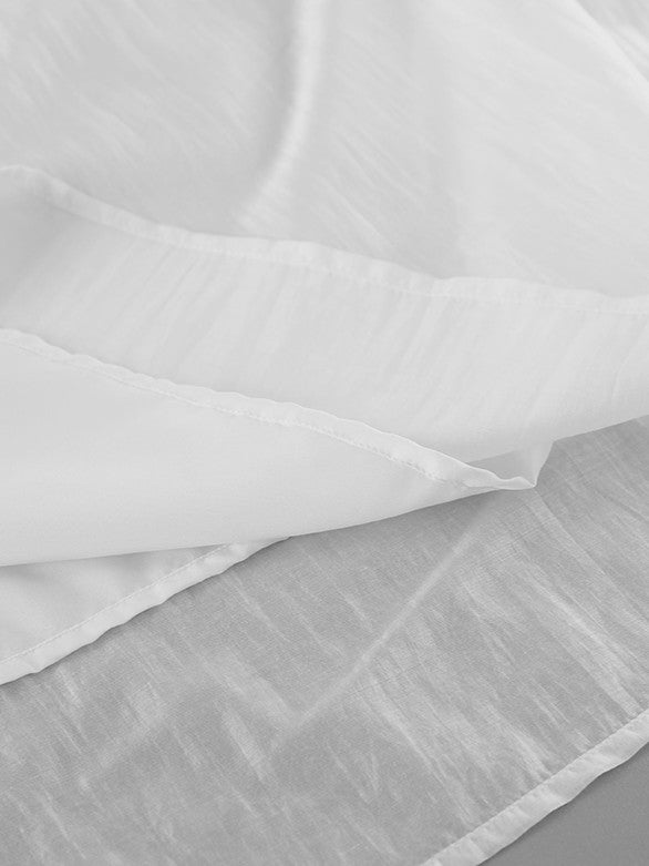 シアーフリルボリュームチュニックワンピース