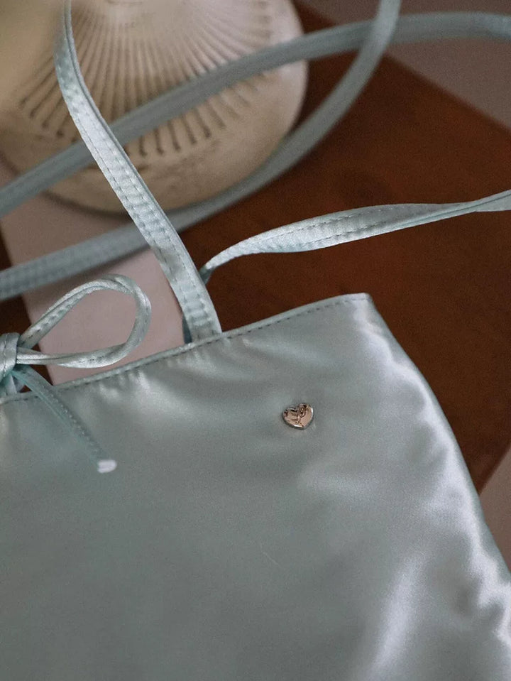 ハートポイントサテンショルダーBag
