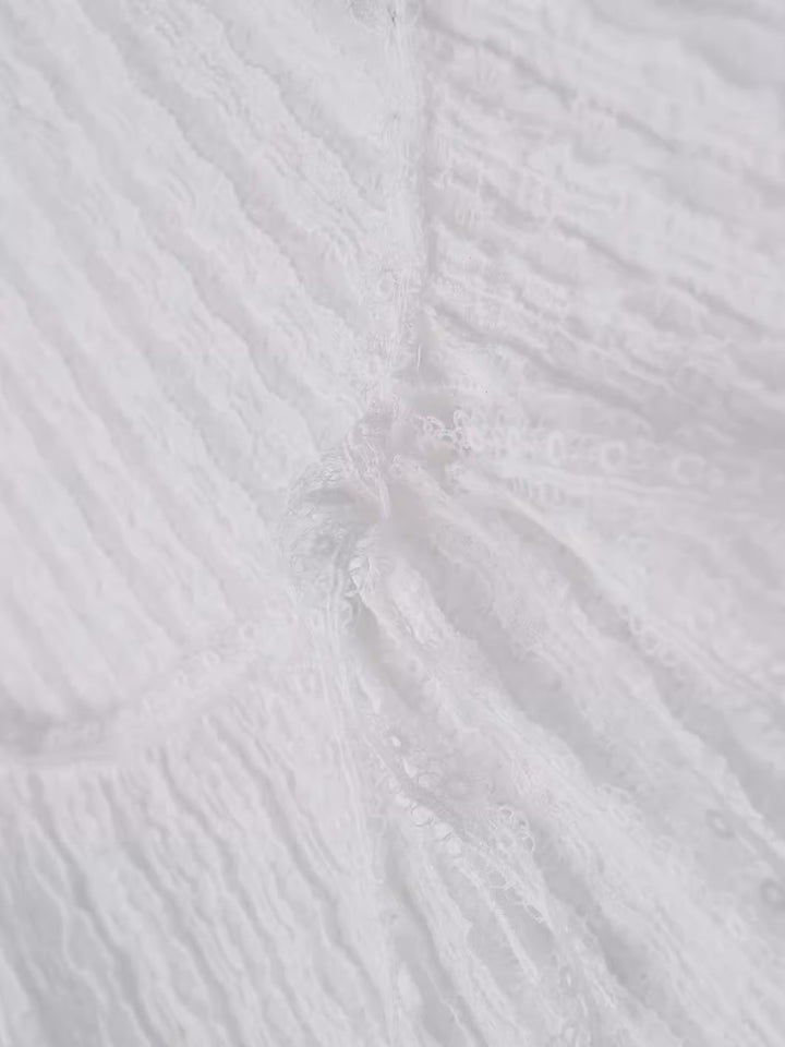 シアークレープリボンカーディガン