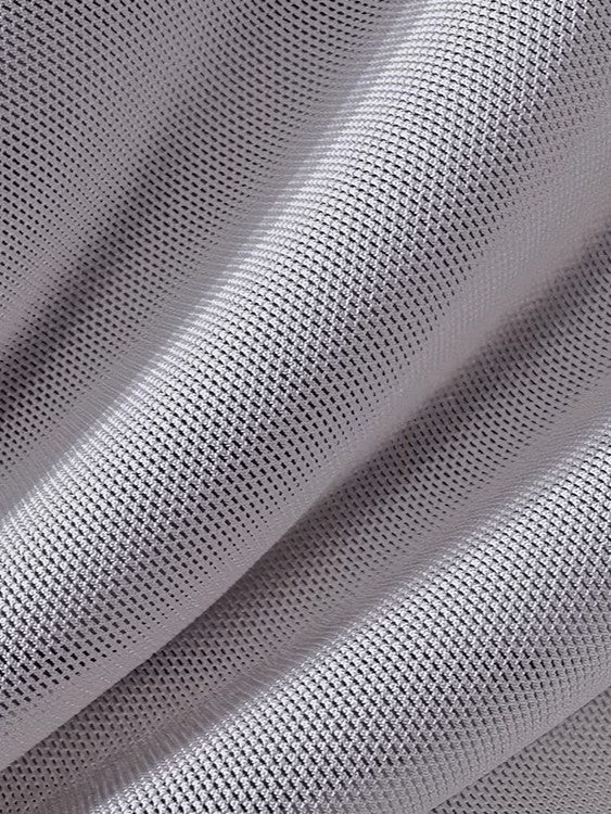 ストレッチシアーメッシュクロップドトップス