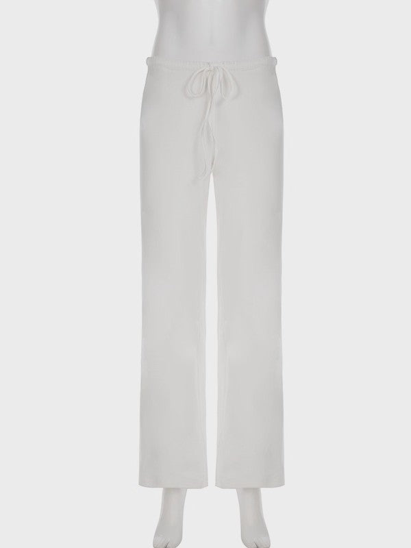 ストレートイージー裏起毛パンツ