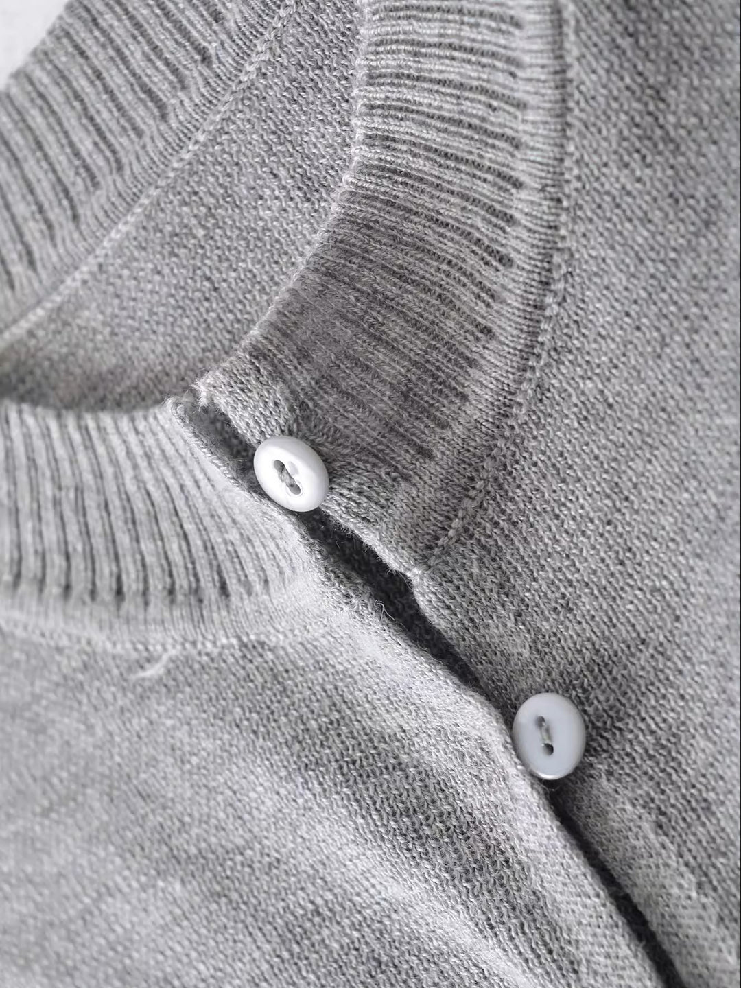 ハーフスリーブニットカーディガン