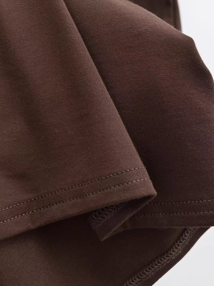 アシンメトリードレープスカート