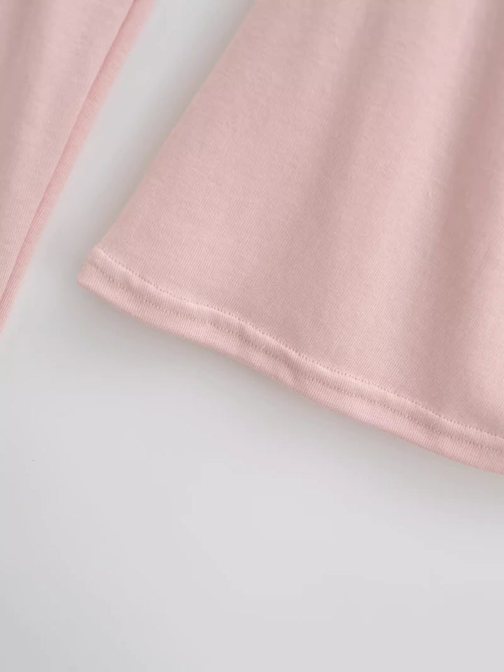 カップ付きオフショルダートップス