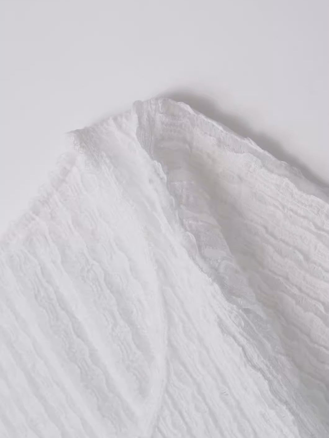 シアークレープリボンカーディガン