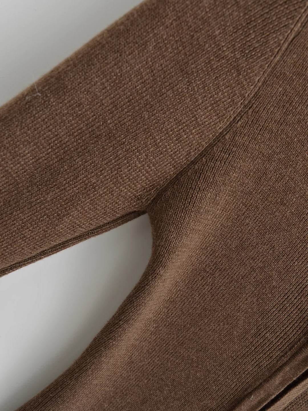 ノーカラーVネックジップカーディガン