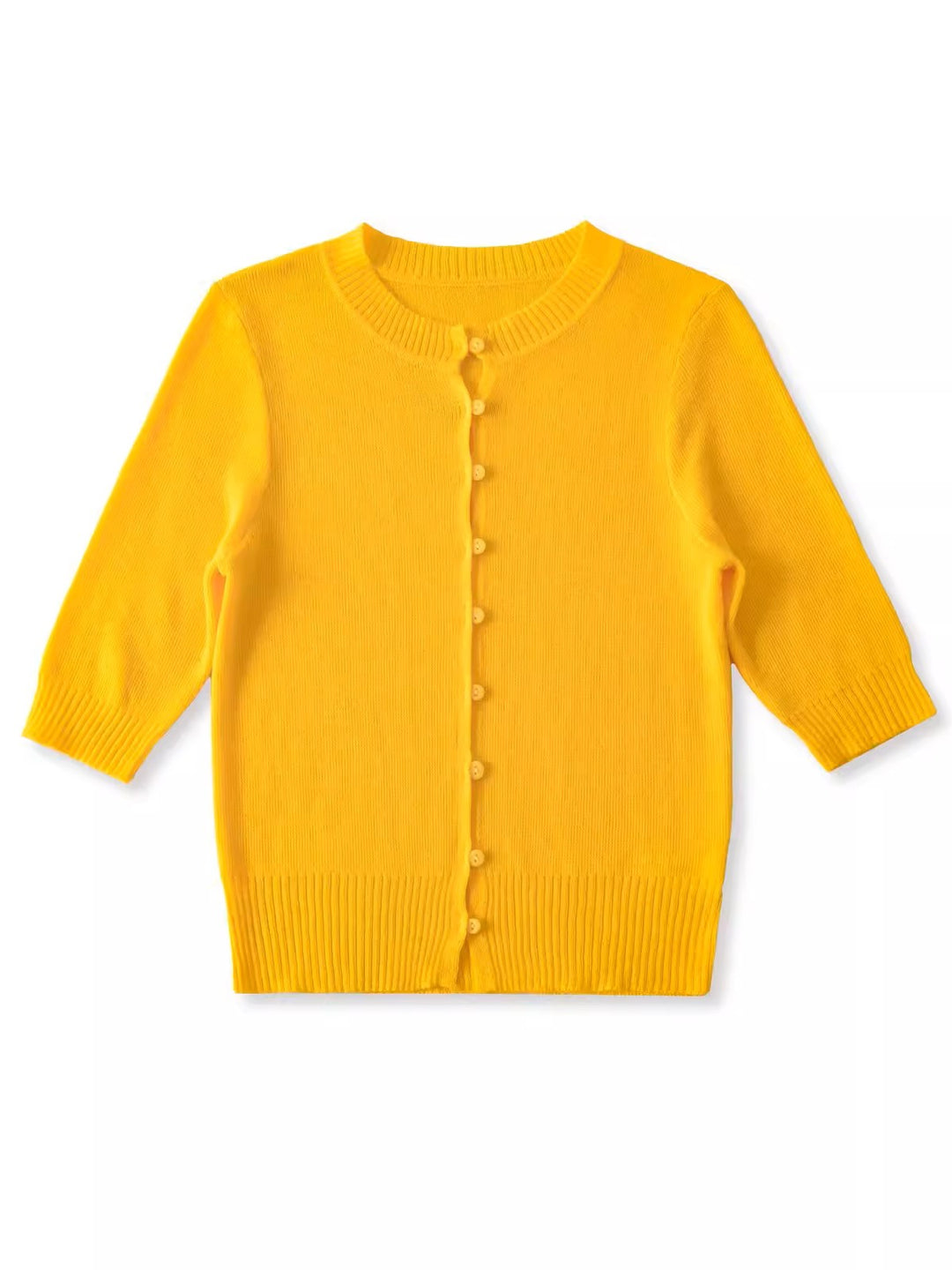 ハーフスリーブニットカーディガン